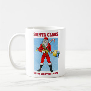 Taza De Café Santa Claus Feliz Navidad Parte 2