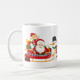 Taza De Café Santa Claus Is Coming To Town Mug