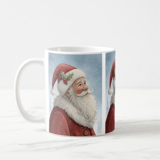 Taza De Café Santa Claus Mug (Izquierda)