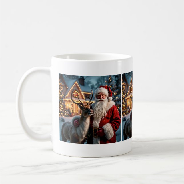 Taza De Café Santa Claus Mug (Izquierda)