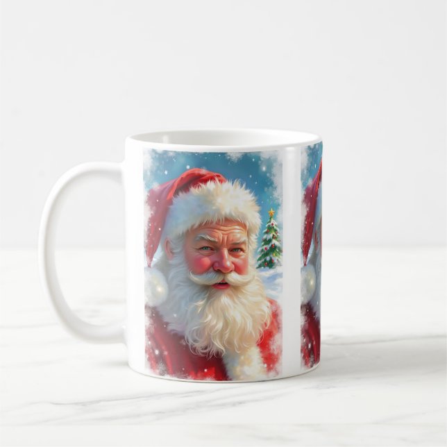Taza De Café Santa Claus Mug (Izquierda)