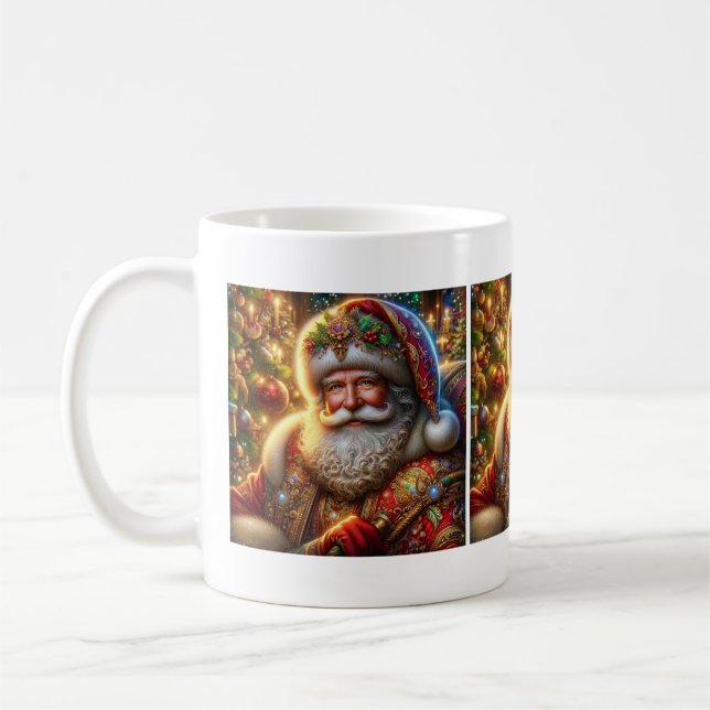 Taza De Café Santa Claus Mug (Izquierda)