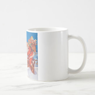 Taza De Café Santa Claus y sus poderosos renos