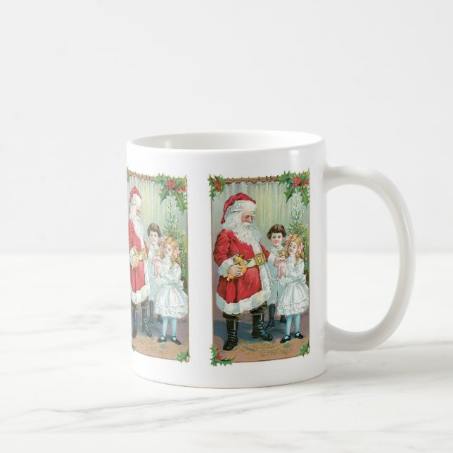Taza De Café Santa con niños (Derecha)