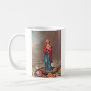 Taza De Café Santa Cristina de Bolsena patrona de los marineros