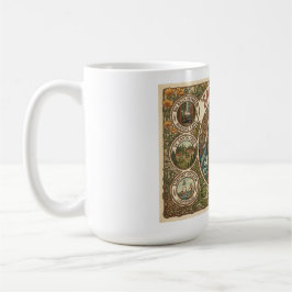 Taza De Café Santa Cruz California Art‑Nouveau Coast