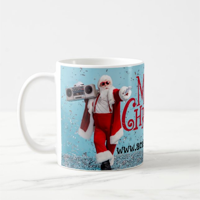 Taza De Café SANTA DANCING Mug (Izquierda)
