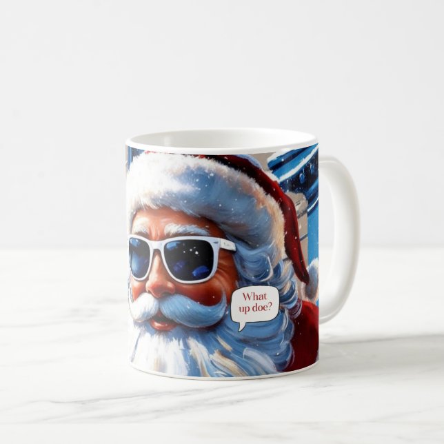 Taza De Café Santa de la Ciudad Motor (Anverso derecho)