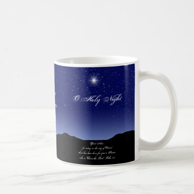 Taza de café santa de la noche de O (Derecha)