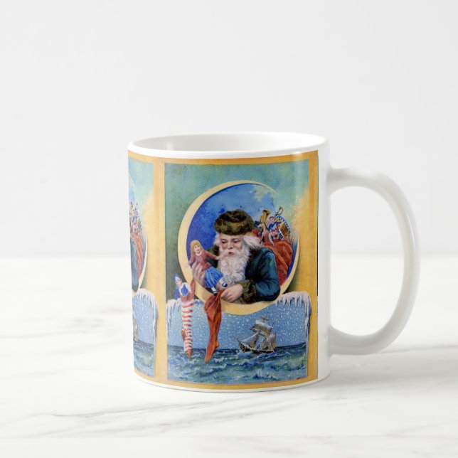 TAZA DE CAFÉ SANTA DE LOS SALADORES, LUNA, NAVIDADES, CHISTES Y (Derecha)