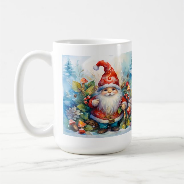 Taza De Café Santa de Navidad (Izquierda)