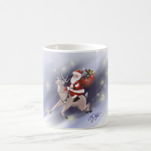 Taza De Café Santa Delivers Mug