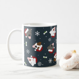 Taza De Café Santa Dogs