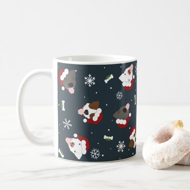 Taza De Café Santa Dogs (Con donut)