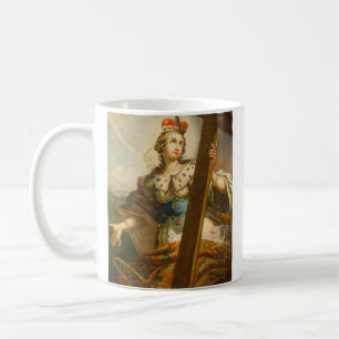 Taza De Café Santa Elena con la Vera Cruz Arte Sagrado