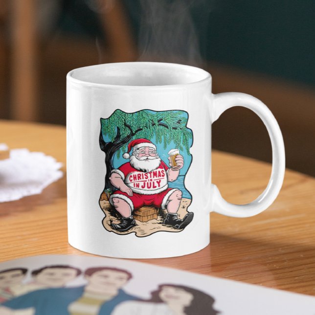 Taza De Café Santa Encantadora De Cerveza Bajo El Árbol (Subido por el creador)