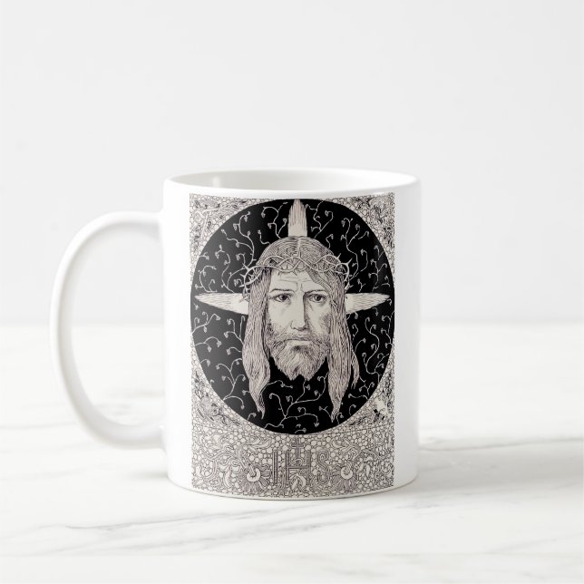 Taza De Café Santa Faz de Jesucristo (Izquierda)