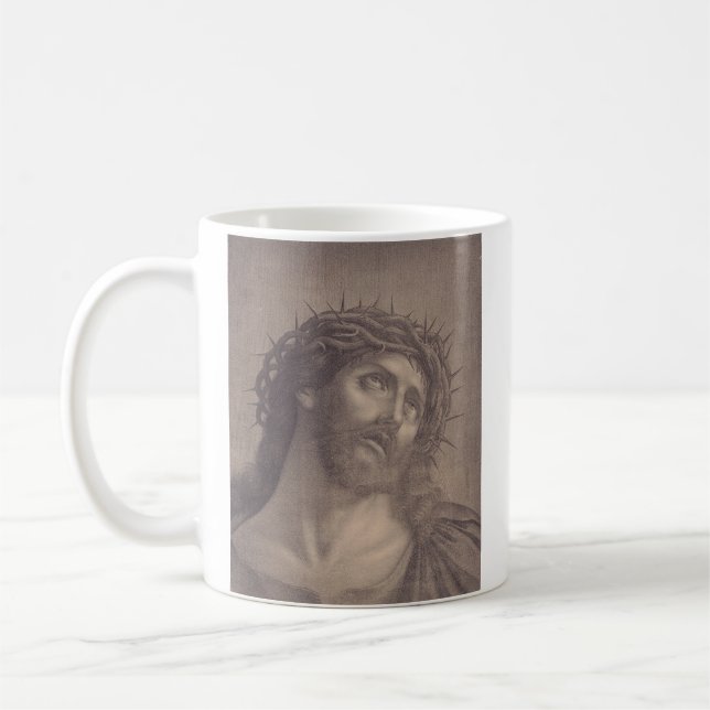 Taza De Café Santa Faz de Jesucristo (Izquierda)