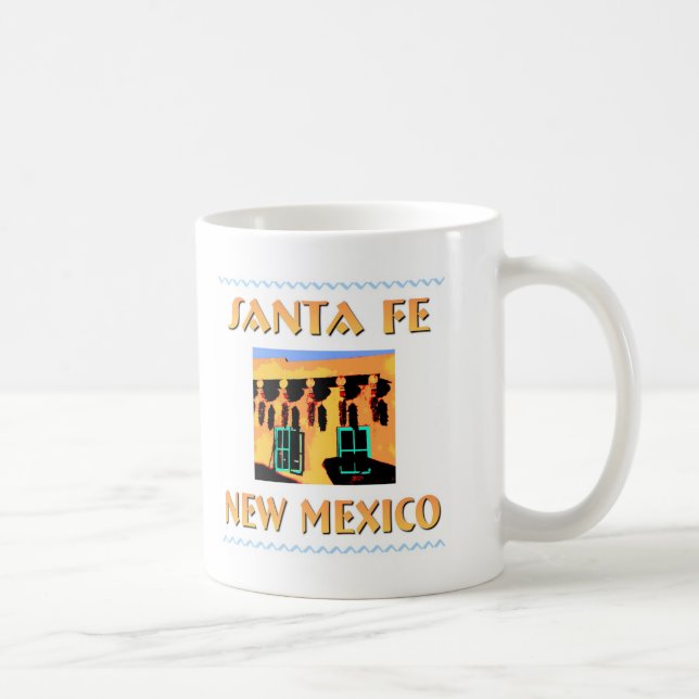Taza De Café Santa Fe New México (Derecha)