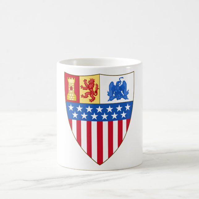 Taza De Café Santa Fe, Nuevo México (Escudo de armas) (Centro)