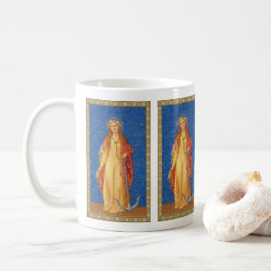 Taza De Café Santa Filomena con Ancla (SNV 051)