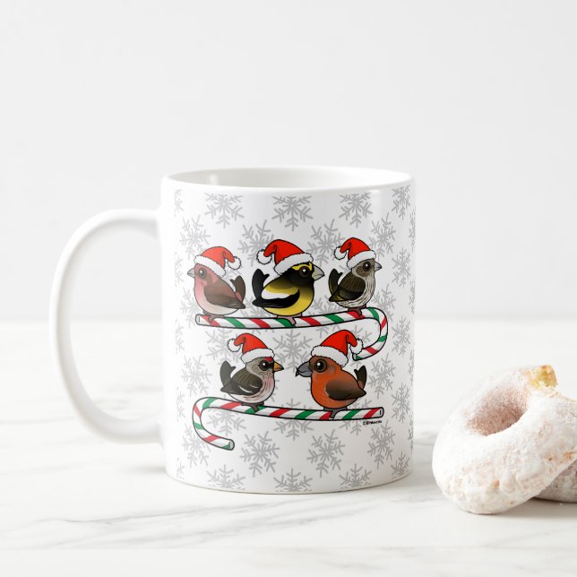 Taza De Café Santa Finches (Con donut)
