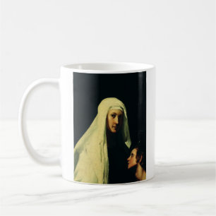 Taza De Café Santa Francesca de Roma Ángel de la Guarda Arte Fi