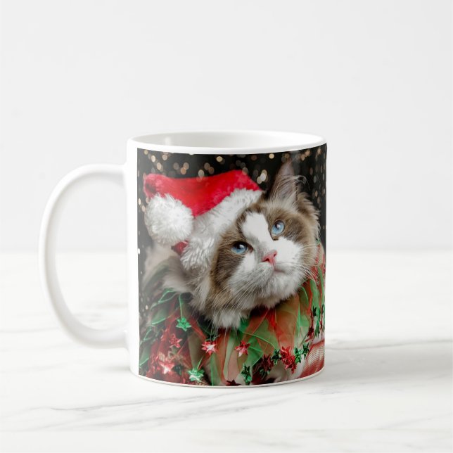 Taza De Café Santa Gato (Izquierda)