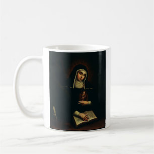 Taza De Café Santa Gertrudis la Grande benedictina alemana