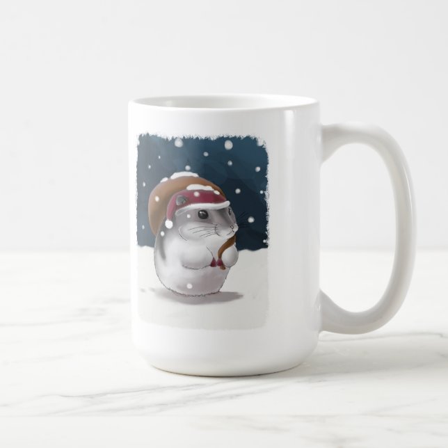 Taza De Café Santa Hámster (Derecha)