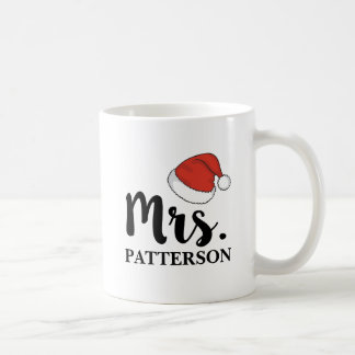 Taza De Café Santa Hat Mrs Mug