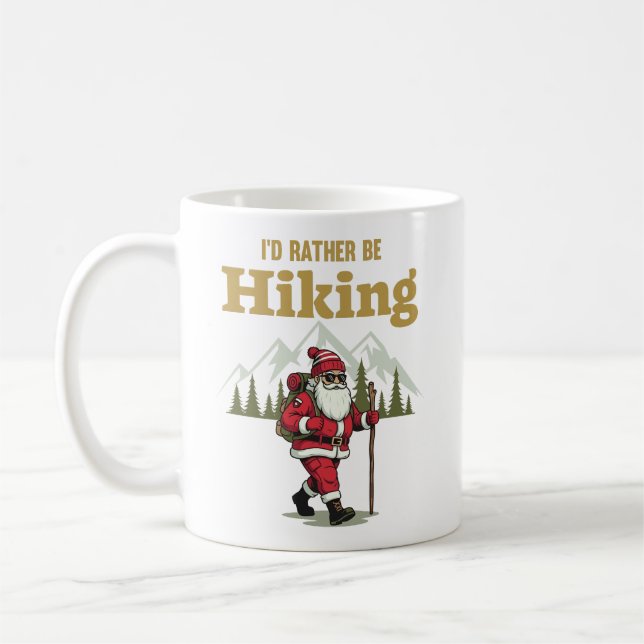 Taza De Café Santa Hiking (Izquierda)