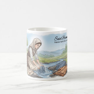 Taza De Café Santa Hunna- Patrona de la Colada de Ropa