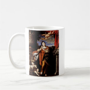 Taza De Café Santa Inés por Domenico Zampieri