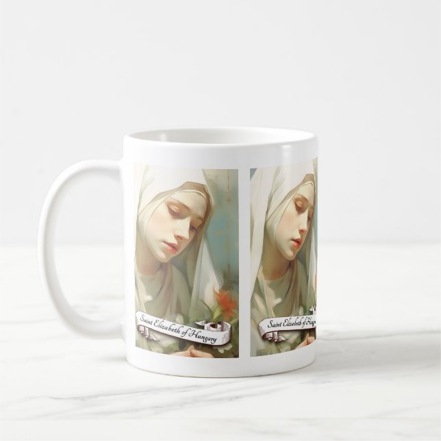 Taza De Café Santa Isabel de Hungría (Izquierda)
