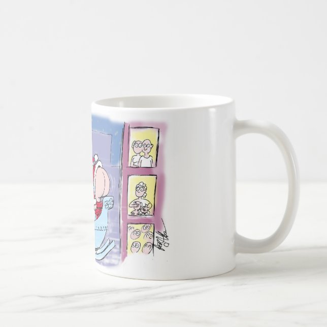 Taza De Café ¡Santa lanza un tembloroso! (Derecha)