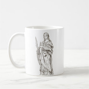 Taza De Café Santa Lucía por Bernardino Luini