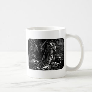 Taza De Café Santa Muerte (parca mexicano)