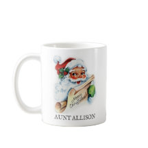 Santa Mug, cosecha con nombre