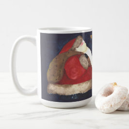 Taza De Café Santa Mug del Viejo Mundo - Azul