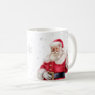 Taza De Café Santa Navidad