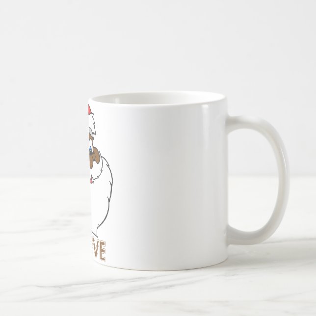 Taza De Café Santa negro (Derecha)