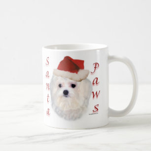Taza De Café Santa Paws de Malta