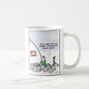 Taza De Café Santa que está en la luna
