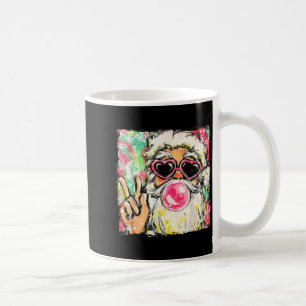 Taza De Café Santa Retro Vintage Chicle Burbuja Nk Sungles Navi