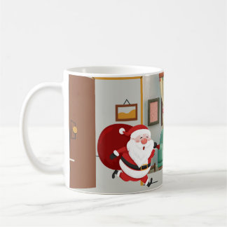 Taza De Café Santa’s Arrival Christmas