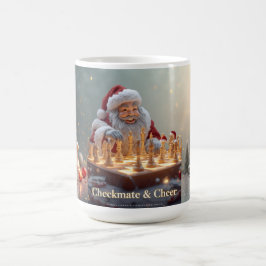 Taza De Café Santa’s Next Move – Funny Chess Christmas Mug for