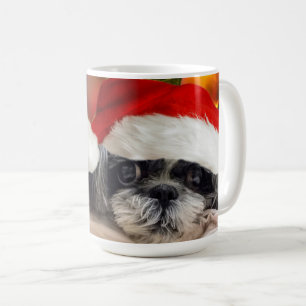 Taza De Café Santa Shih Tzu Mug