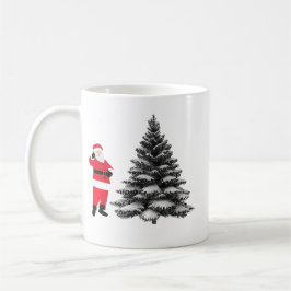 Taza De Café Santa standing near pine tree