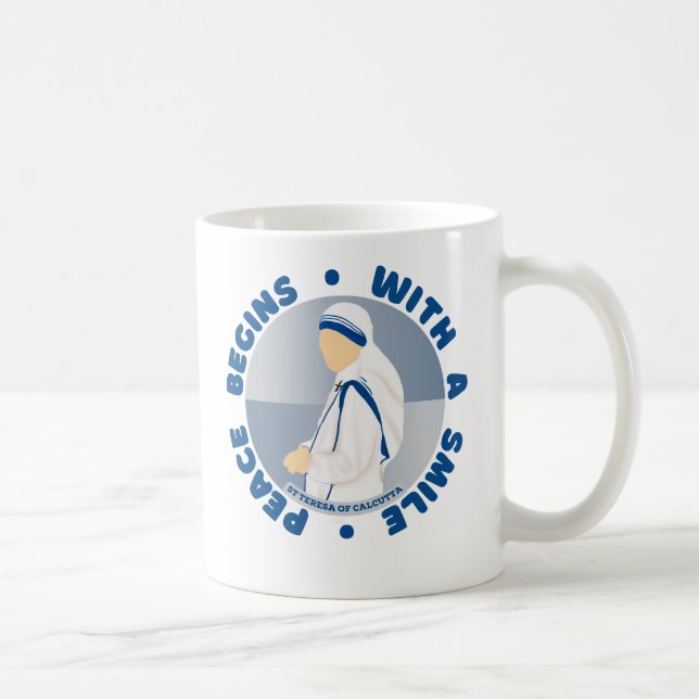 Taza De Café Santa Teresa Calcutta (Derecha)